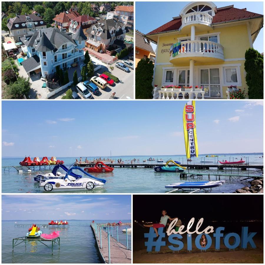 Crystal Es Susanne Panzio Bed & Breakfast Siofok Exterior photo